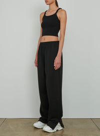 HB Ribbed Tank - Black