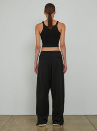 HB Ribbed Tank - Black
