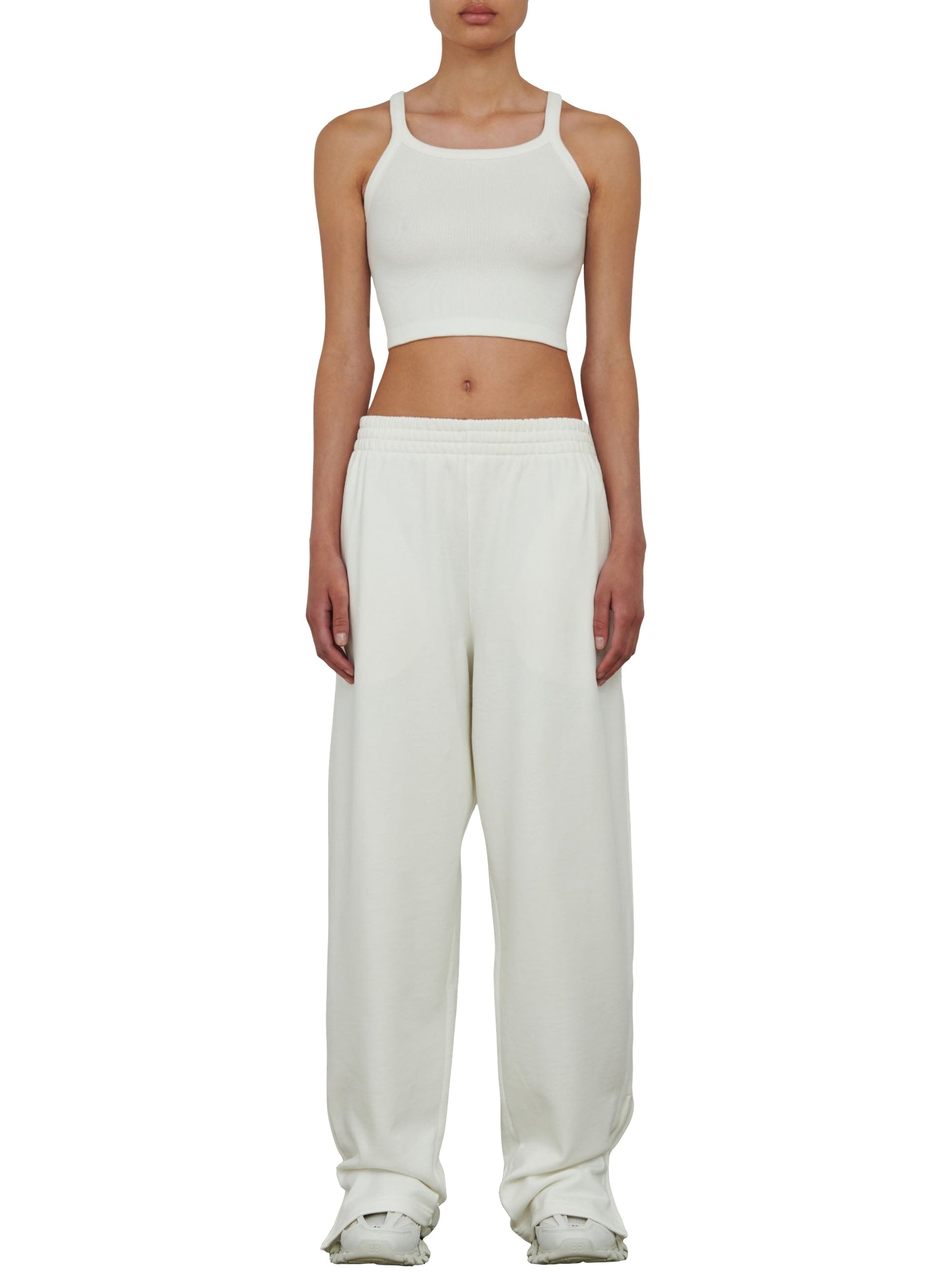 HB Ribbed Tank - Off White
