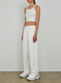 HB Ribbed Tank - Off White