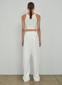 HB Ribbed Tank - Off White