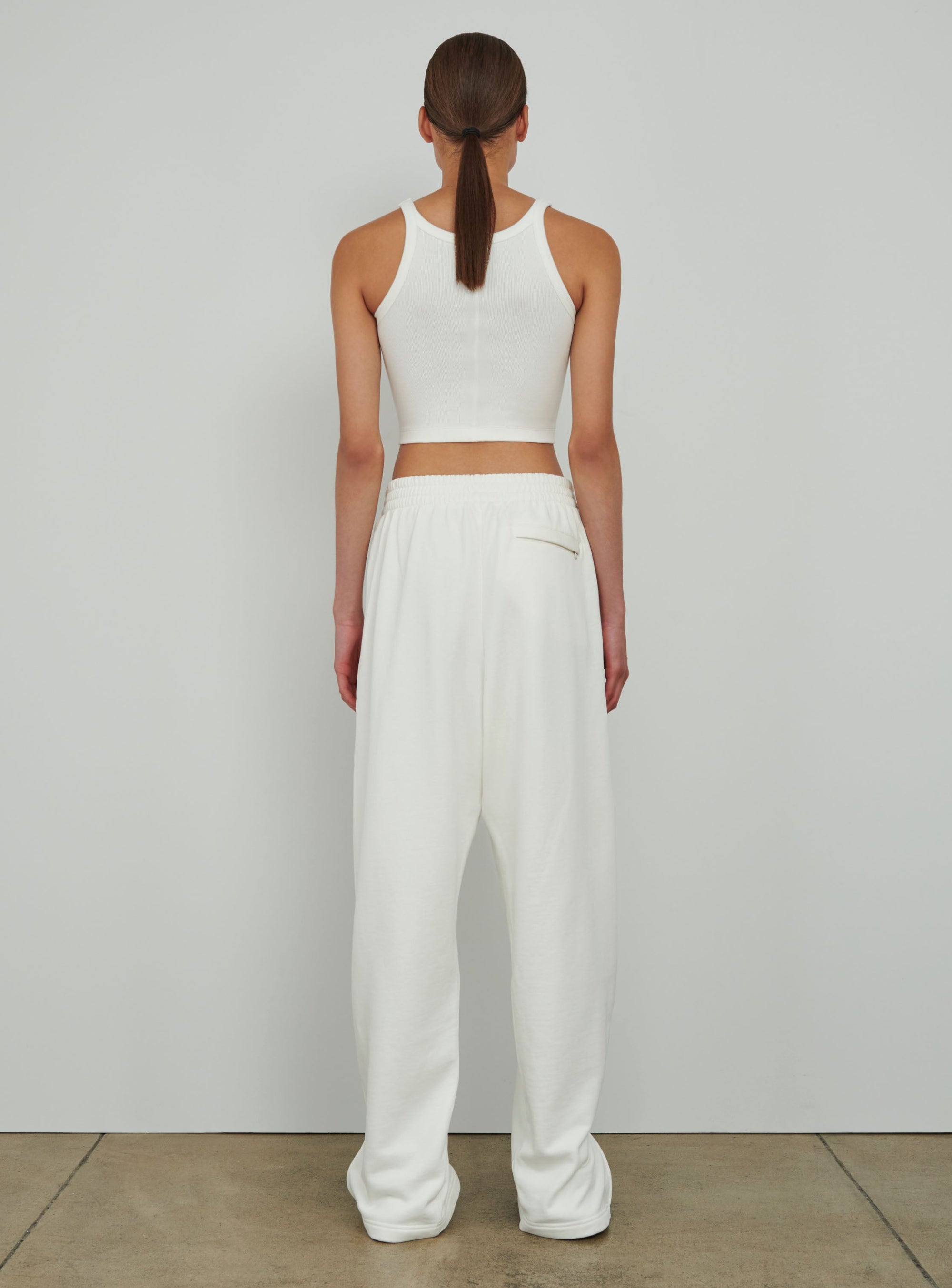 HB Ribbed Tank - Off White