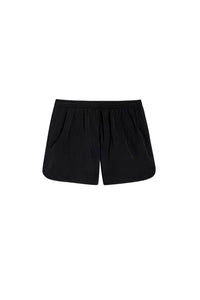 Short de bain à taille élastiquée - Black