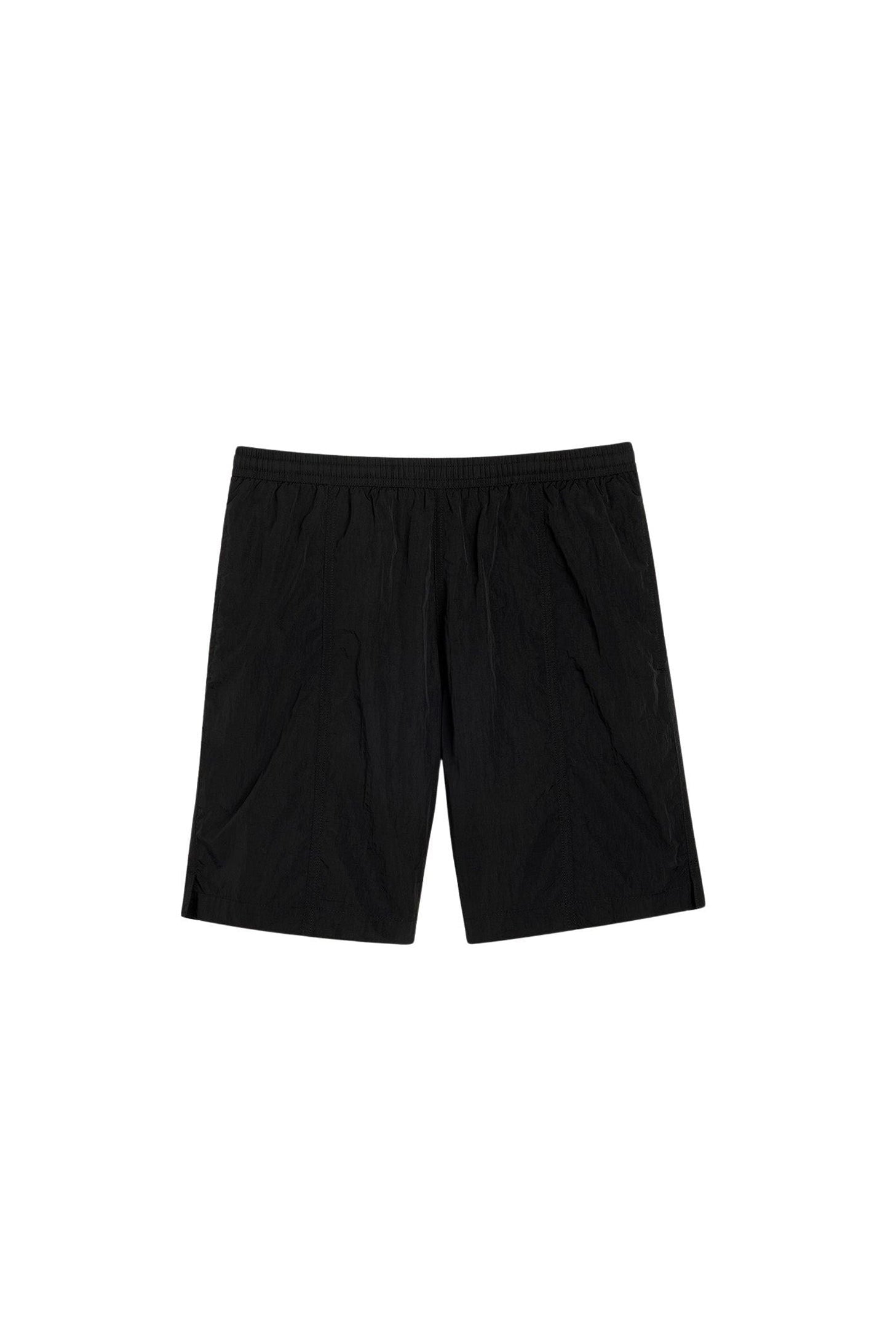 Short de bain à taille élastiquée - Black