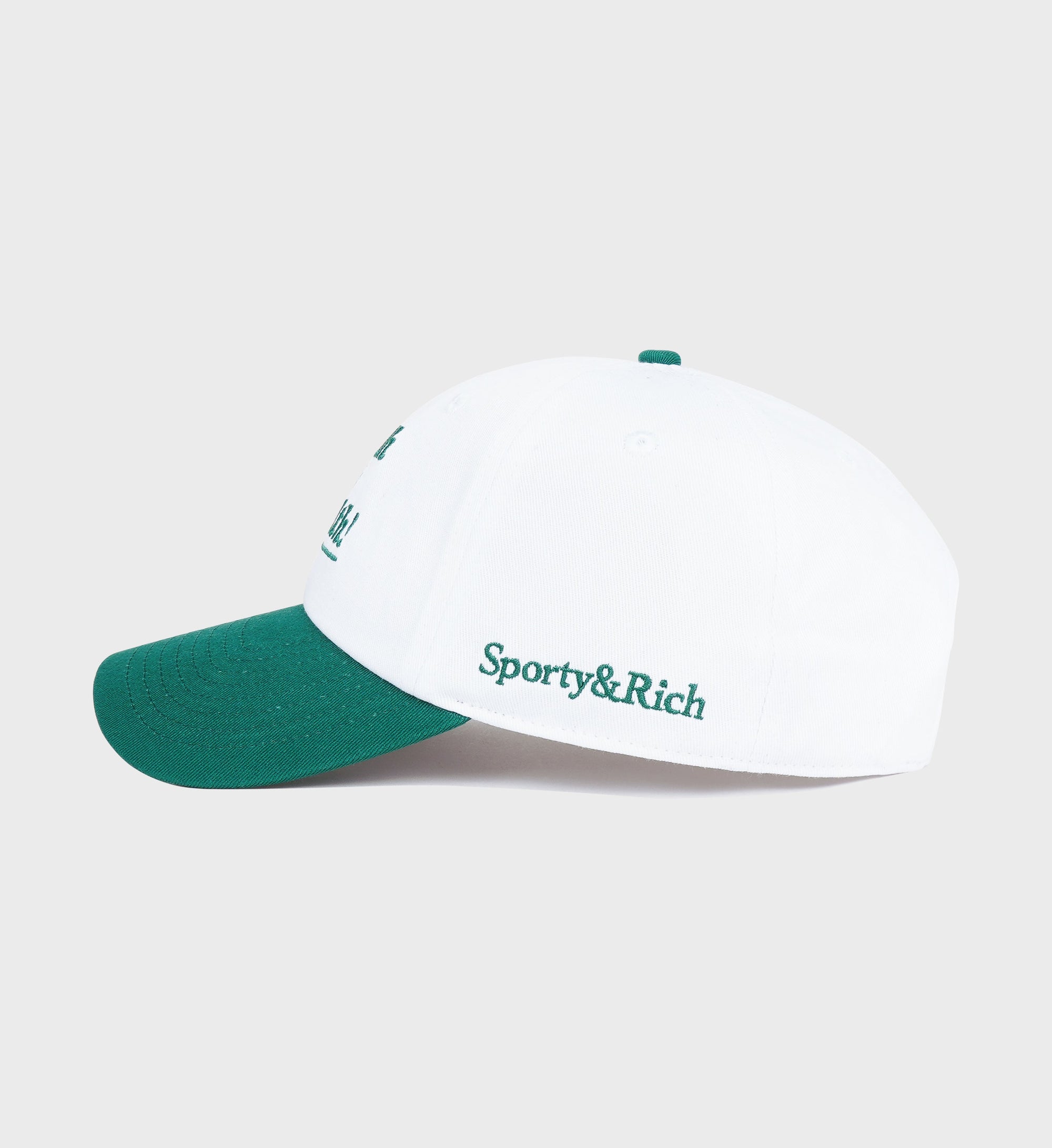 Casquette Health Is Weal en tissu - White