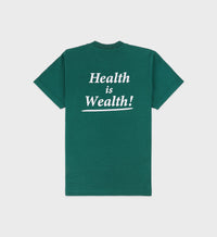 T-shirt Health Is Weal à impression - Alpine