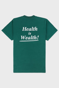 T-shirt Health Is Weal à impression - Alpine