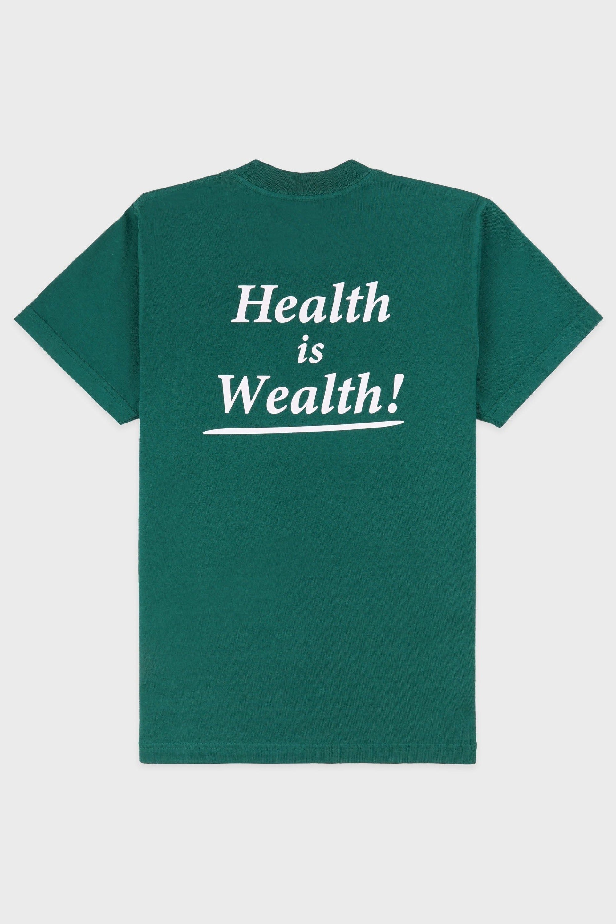 T-shirt Health Is Weal à impression - Alpine