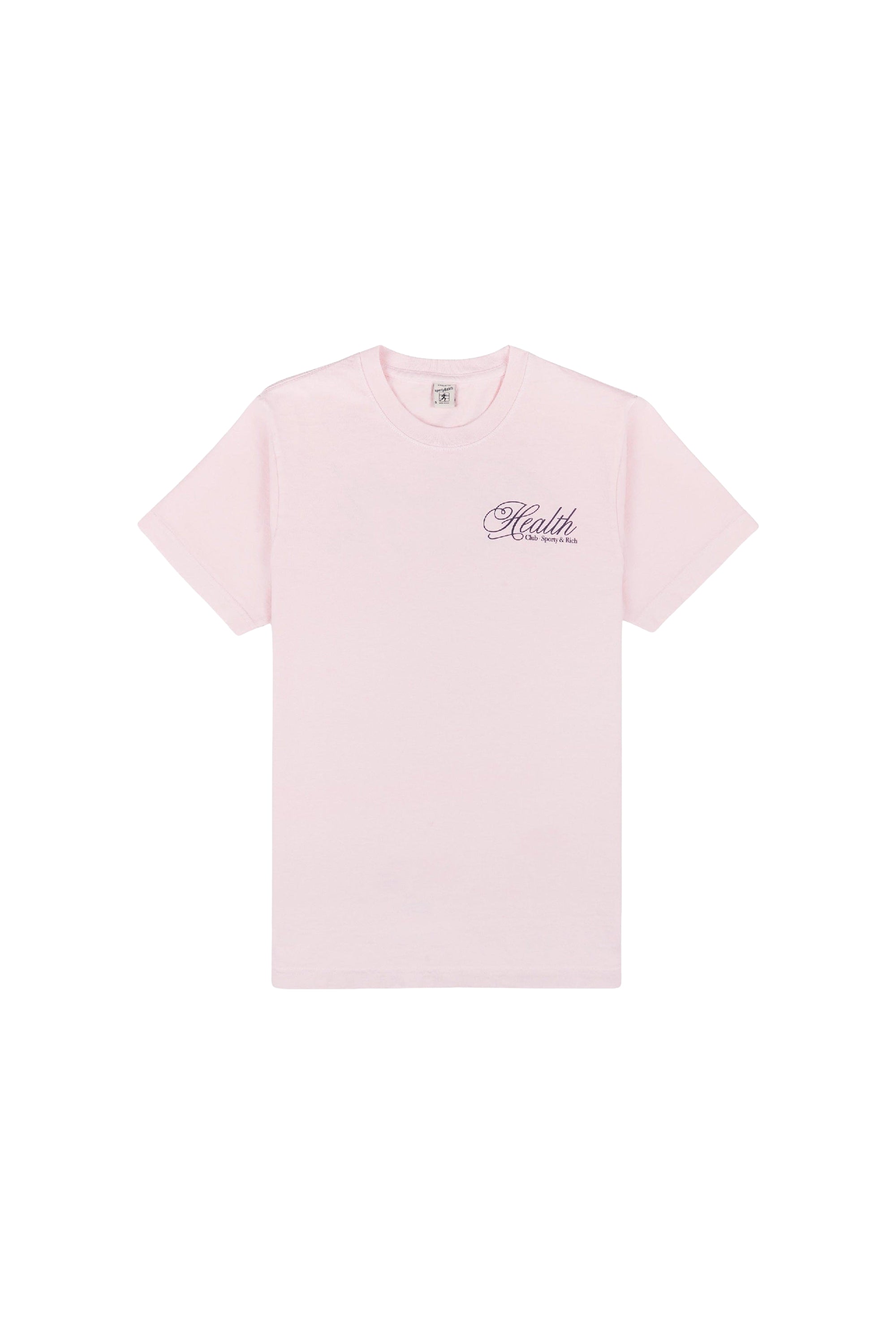 T-shirt Health Scirpt imprimé - Pink Dolphin