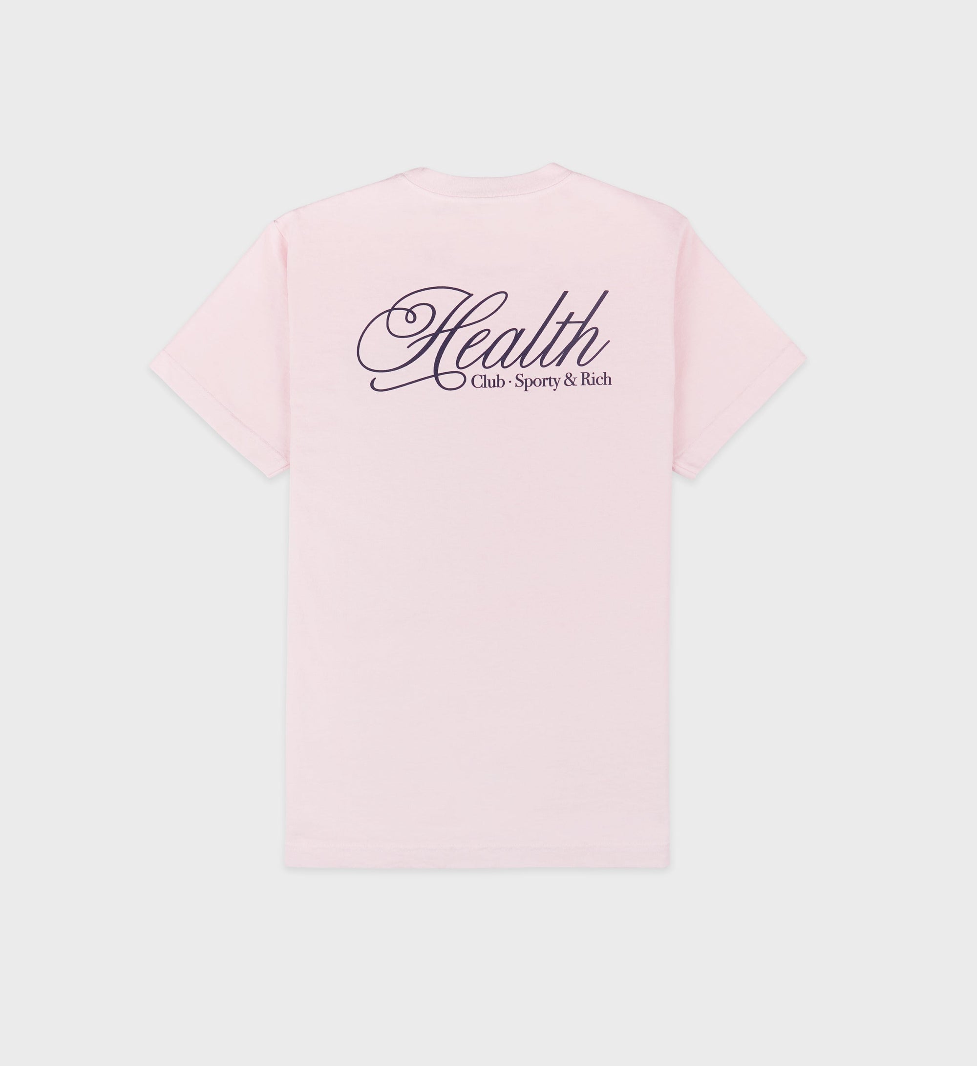 T-shirt Health Scirpt imprimé - Pink Dolphin