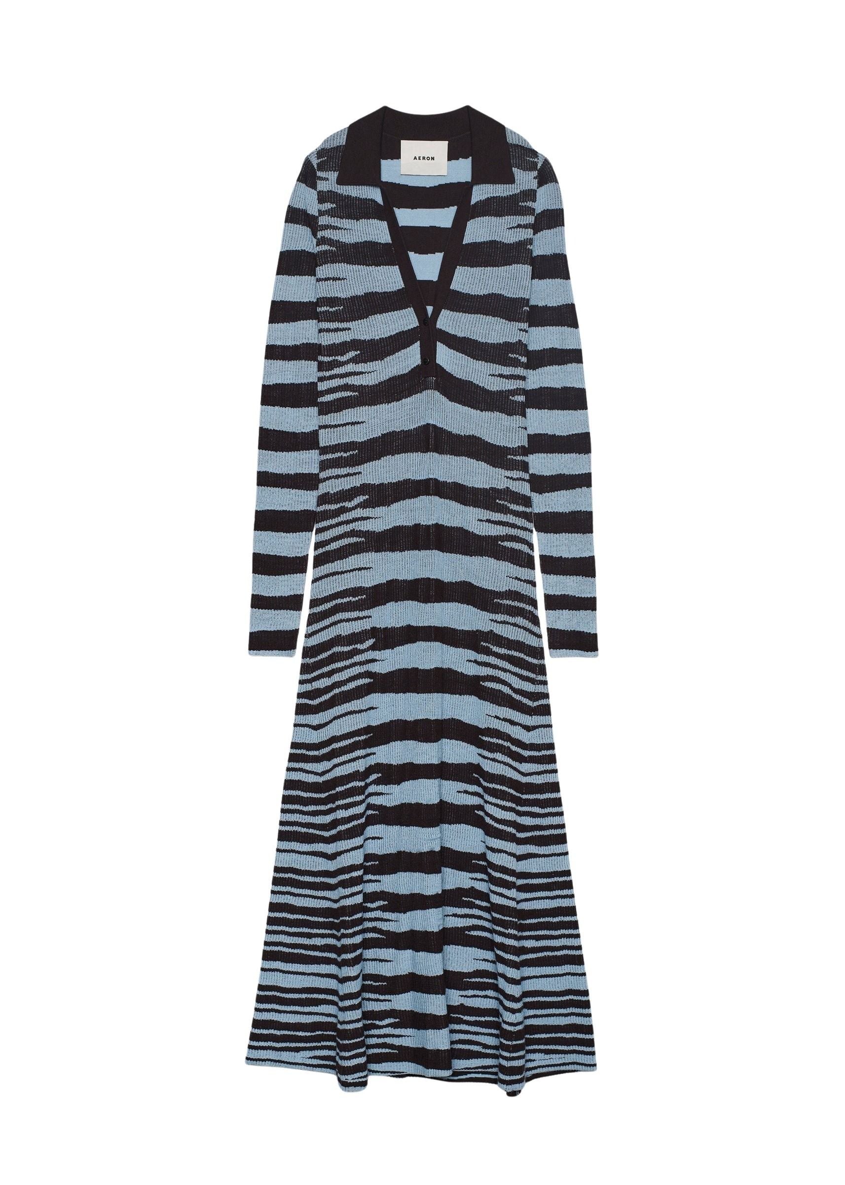 Robe longue Heath - Crystal Blue