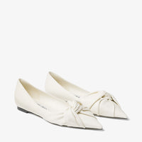 Hedera flat leather ballerinas - Latte