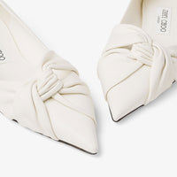 Hedera flat leather ballerinas - Latte