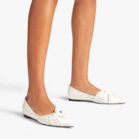 Hedera flat leather ballerinas - Latte