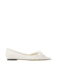 Hedera flat leather ballerinas - Latte