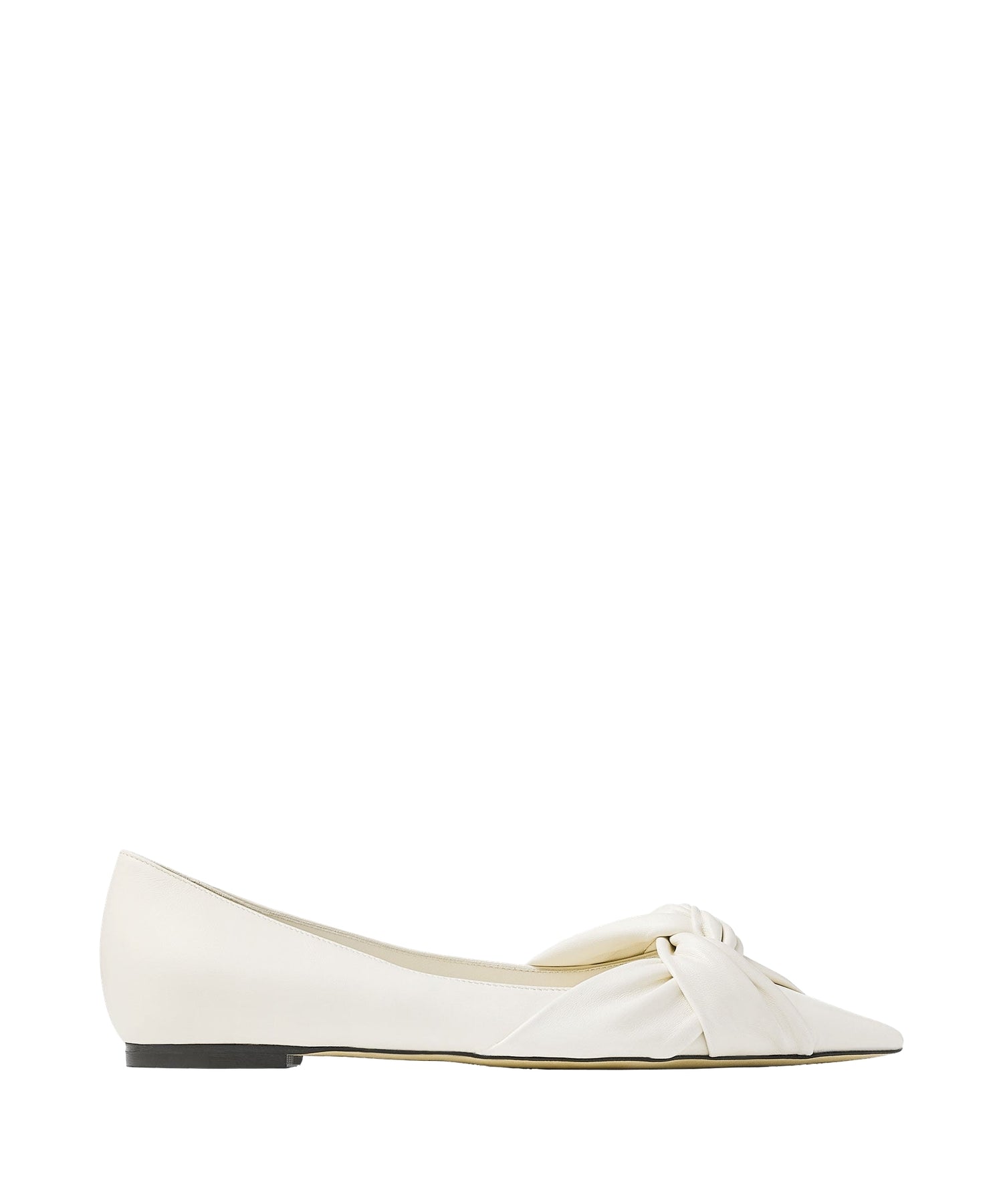 Hedera flat leather ballerinas - Latte