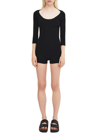 Combi-short Helena côtelée - Black