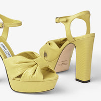 ZNO STOCK 0 / Reco 200 SUNBLEACHED YELLOW Sandal HELOISE 120