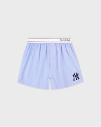 Boxer Heritage Yankees Serif - Rayures bleues/bleu marine