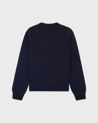 Pull en maille Heritage Yankees Serif - Bleu marine/Écru