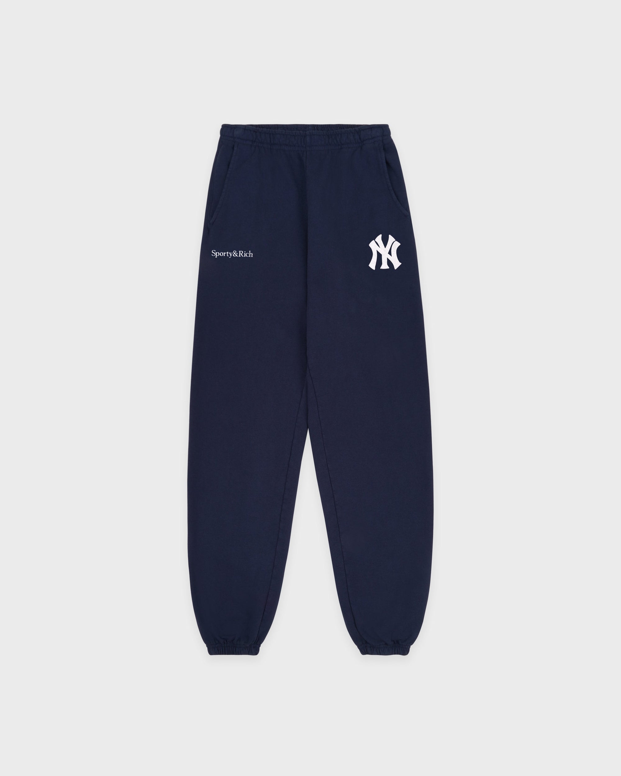 Pantalon de survêtement Heritage Yankees Serif - Bleu marine/Blanc