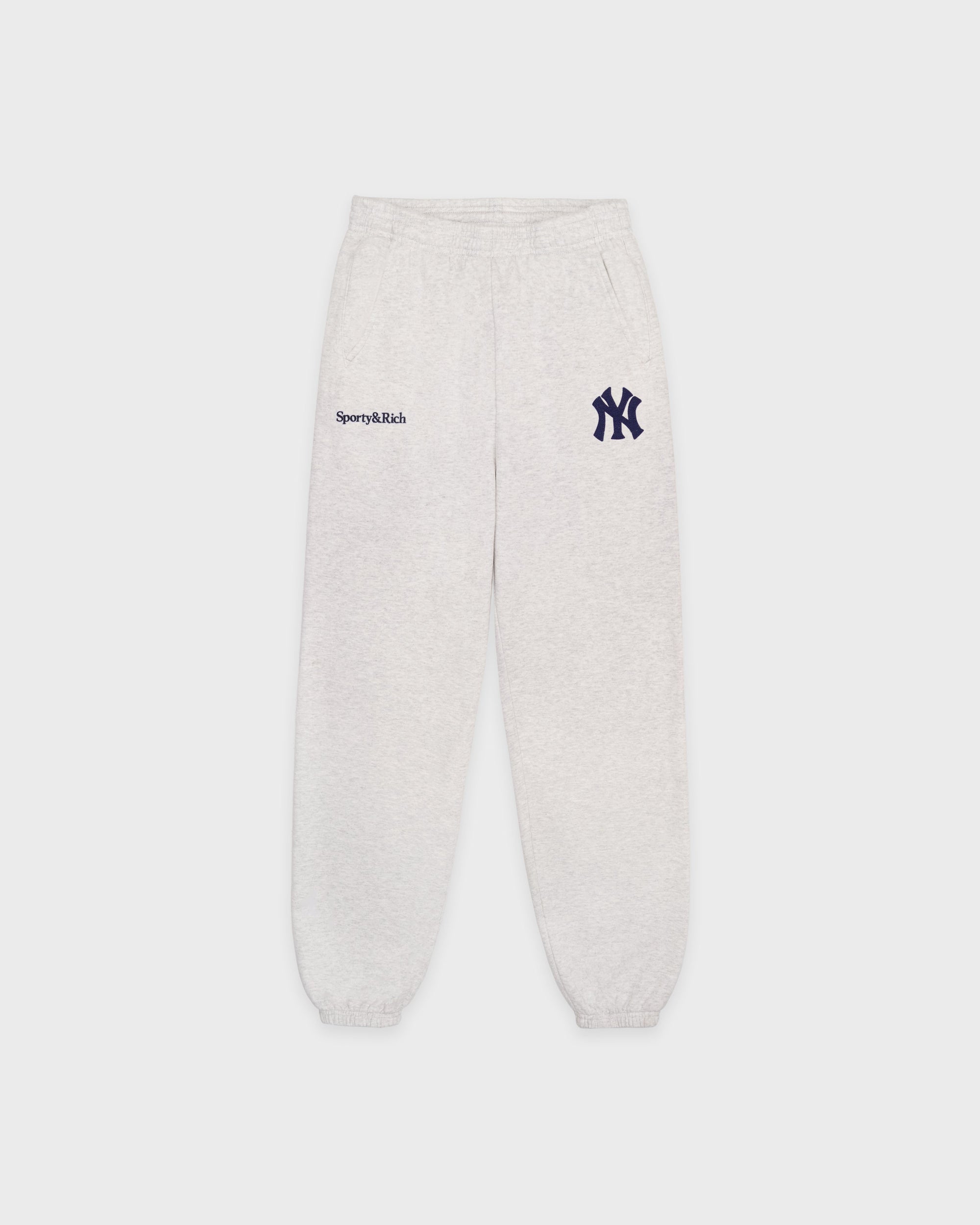 Pantalon de survêtement Heritage Yankees Serif - Gris chiné/Bleu marine