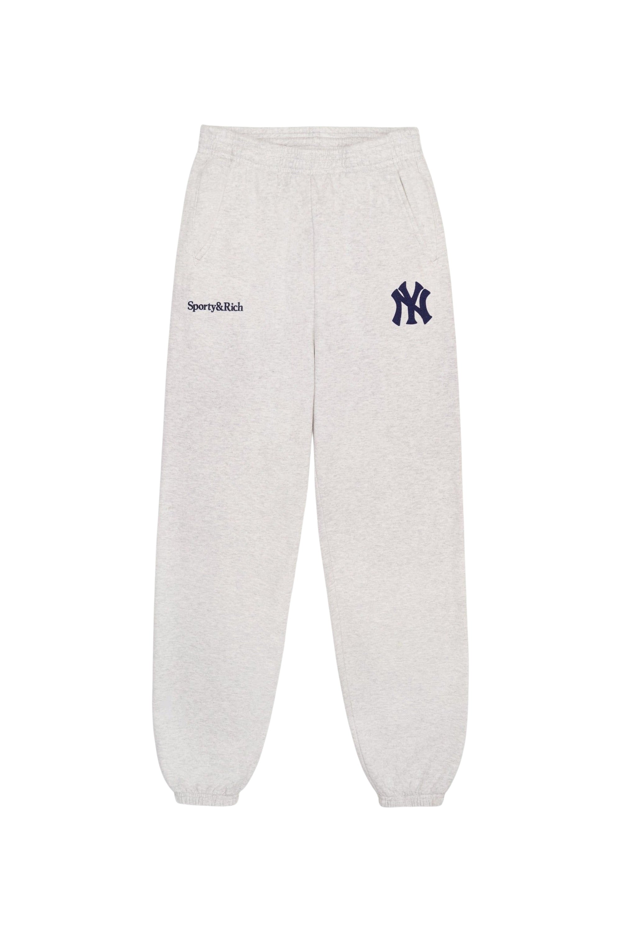 Pantalon de survêtement Heritage Yankees Serif - Gris Chiné & Bleu Marine