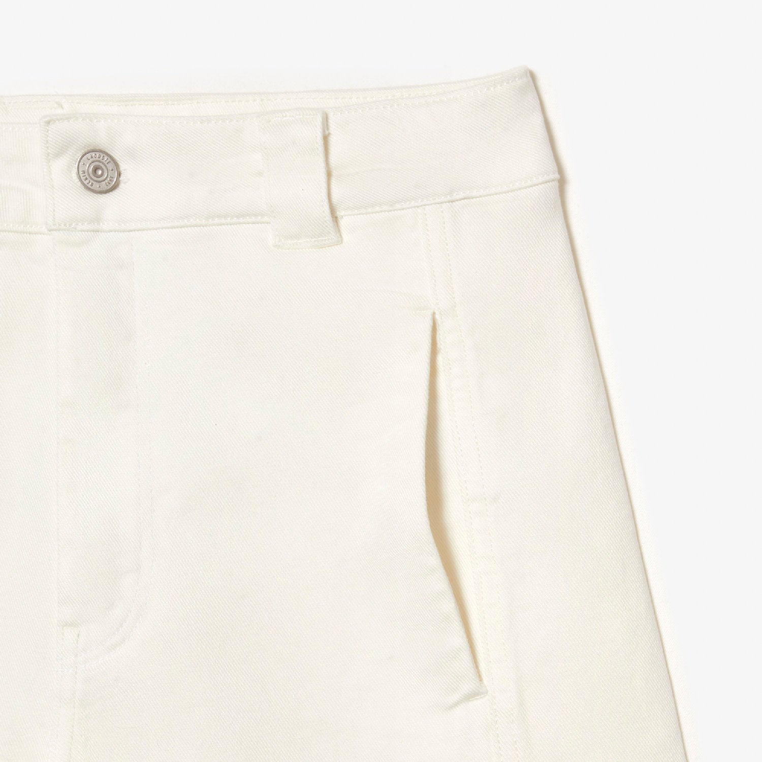 Pantalon large en denim - Farine