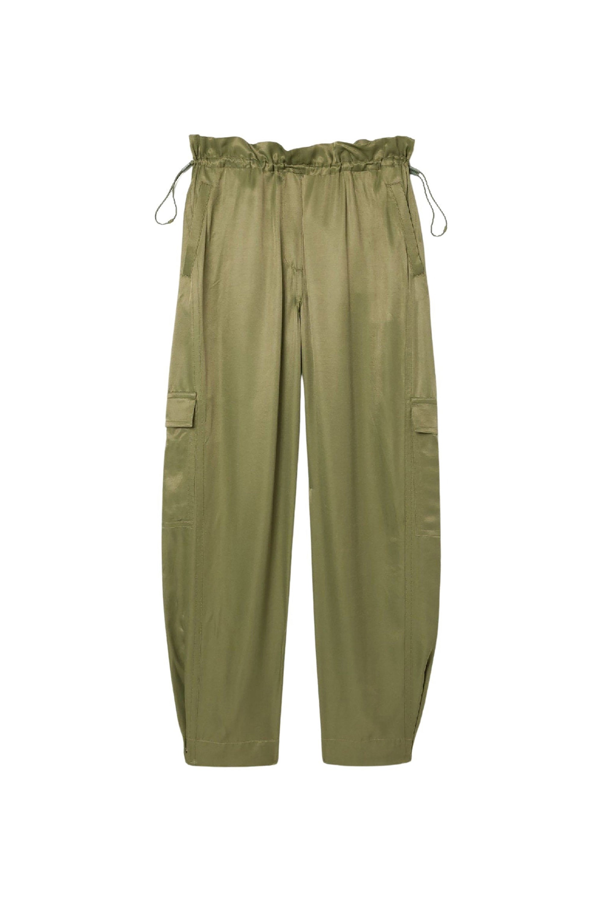 Pantalon cargo oversize - Kaki