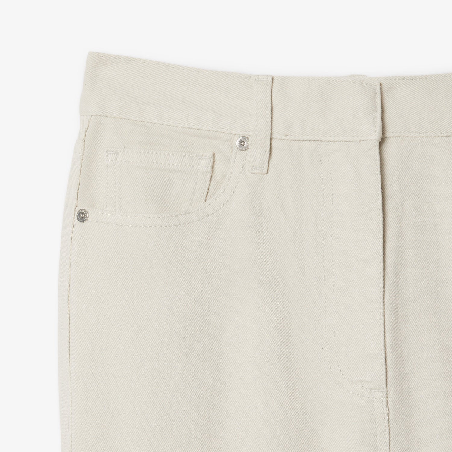 Pantalon slim taille haute en denim - Hammam