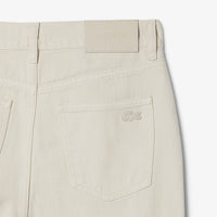 Pantalon slim taille haute en denim - Hammam