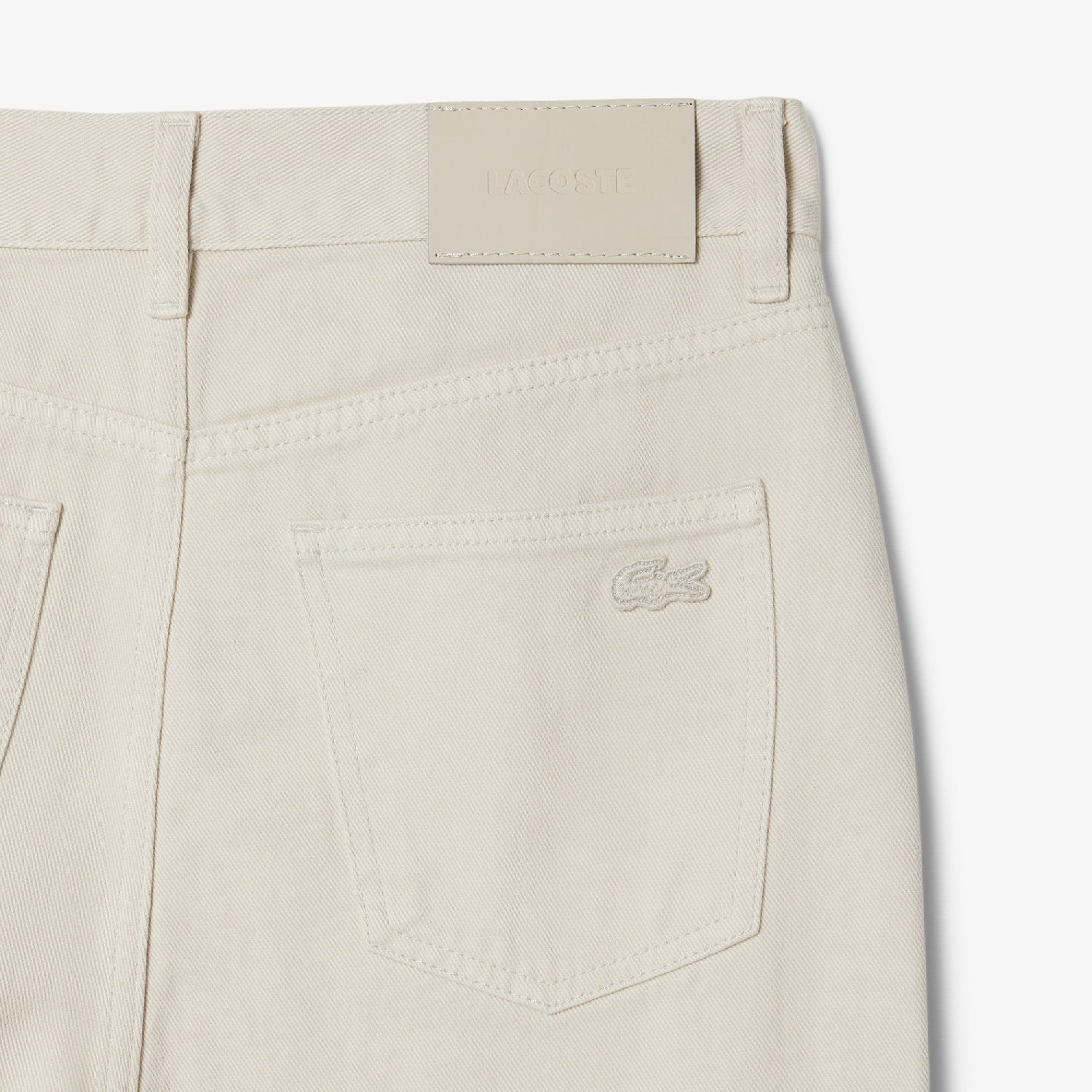 Pantalon slim taille haute en denim - Hammam