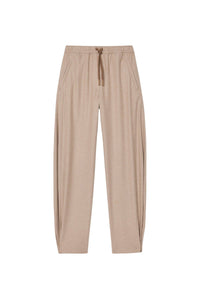Pantalon large à poches - Albatre Chiné