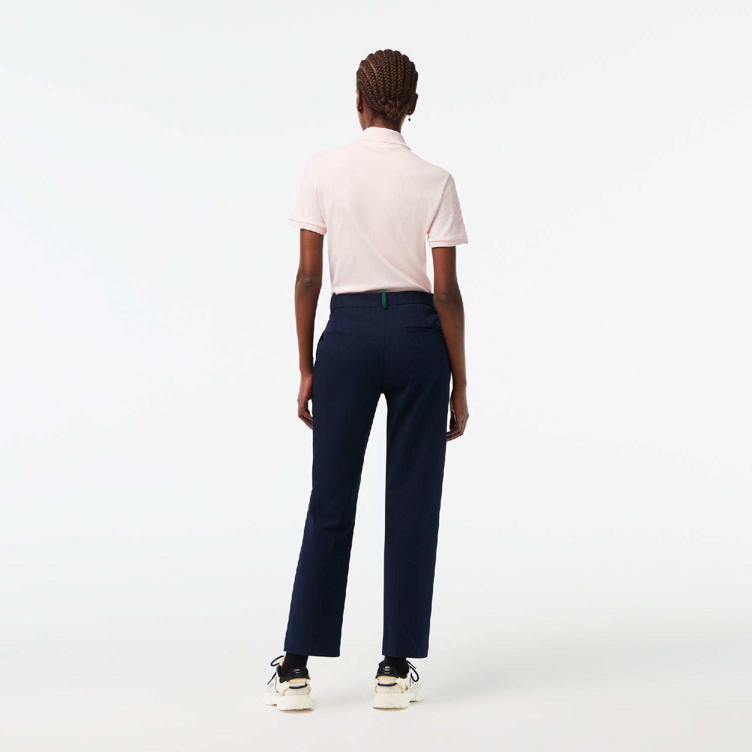 Pantalon chino ajusté - Marine