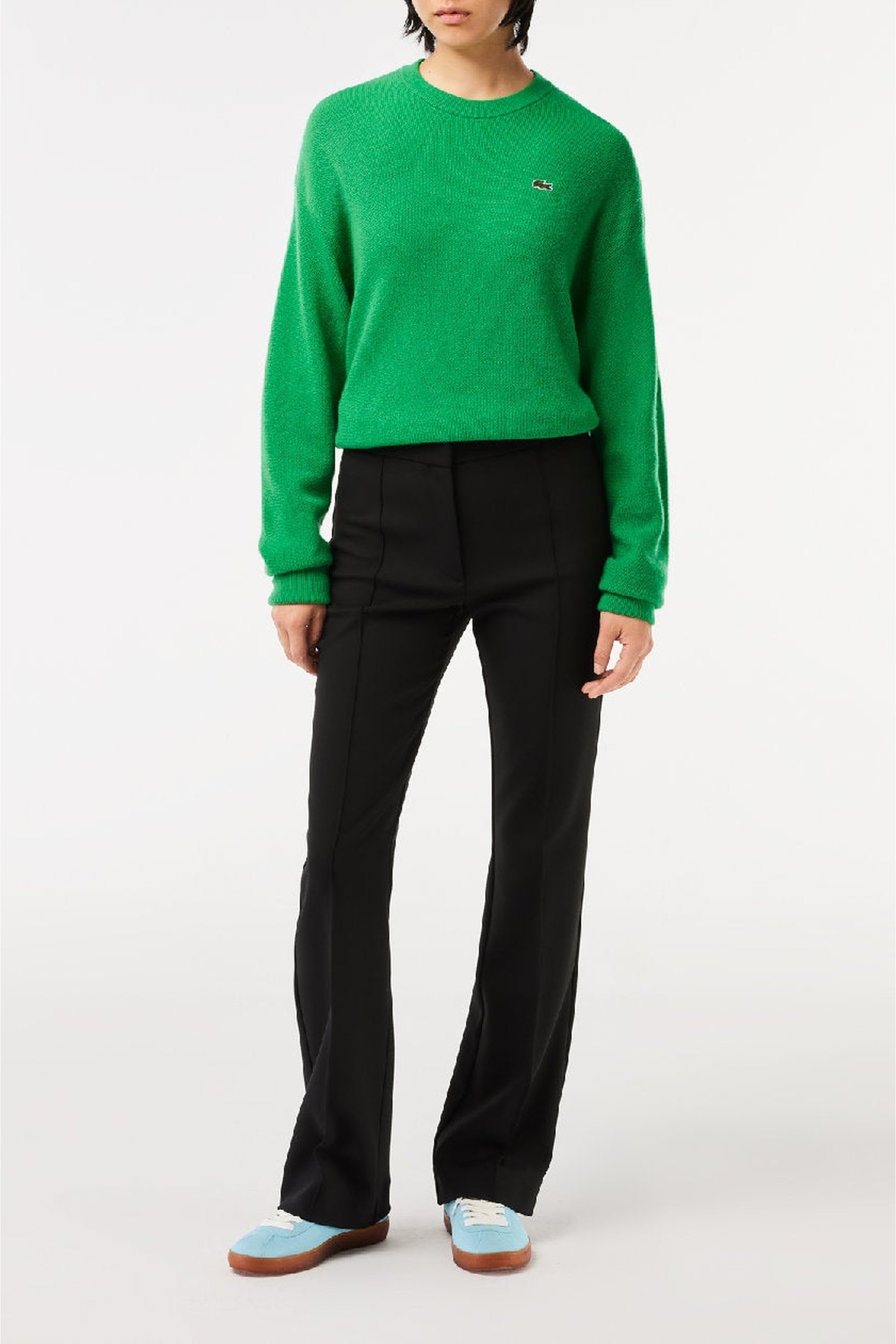 Pantalon flare taille haute - Noir