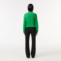 Pantalon flare taille haute - Noir