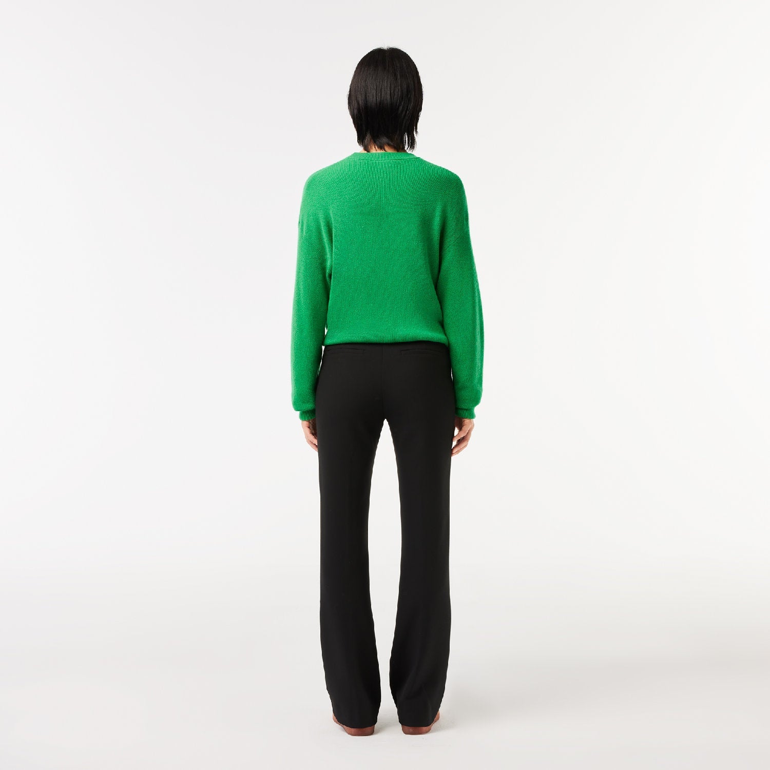 Pantalon flare taille haute - Noir