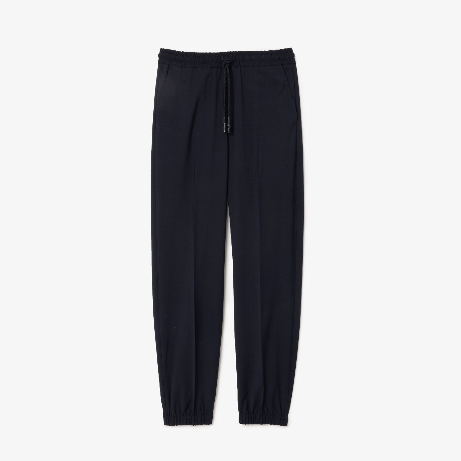 Pantalon resserré aux cheville en laine mélangée - Abîmes