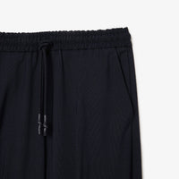 Pantalon resserré aux cheville en laine mélangée - Abîmes