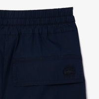 Pantalon oversize décontracté à cordon - Marine