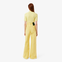 Pantalon large en denim - Ananas & Blanc
