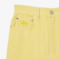 Pantalon large en denim - Ananas & Blanc