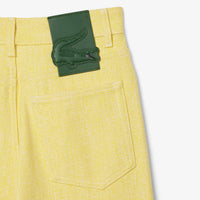 Pantalon large en denim - Ananas & Blanc