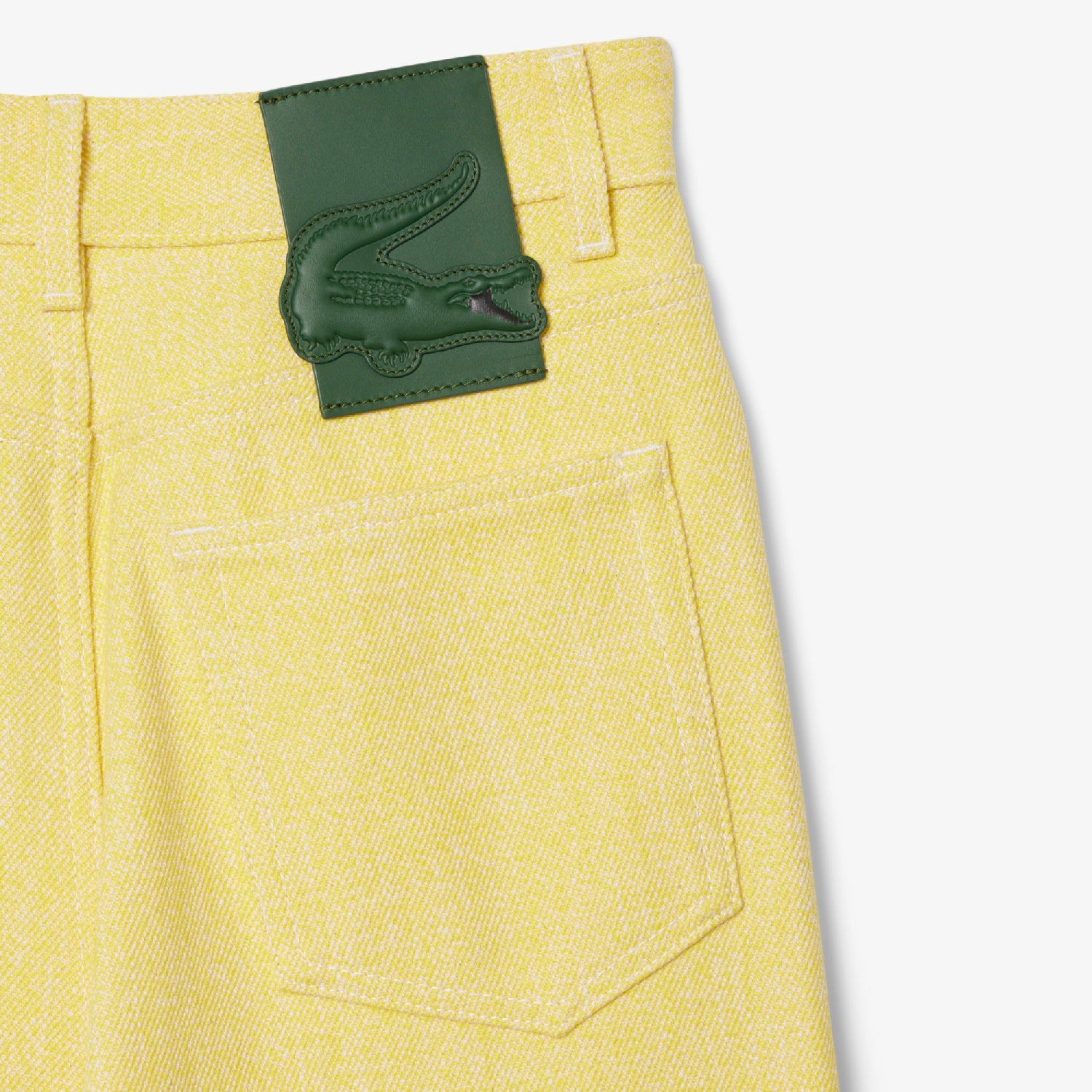 Pantalon large en denim - Ananas & Blanc