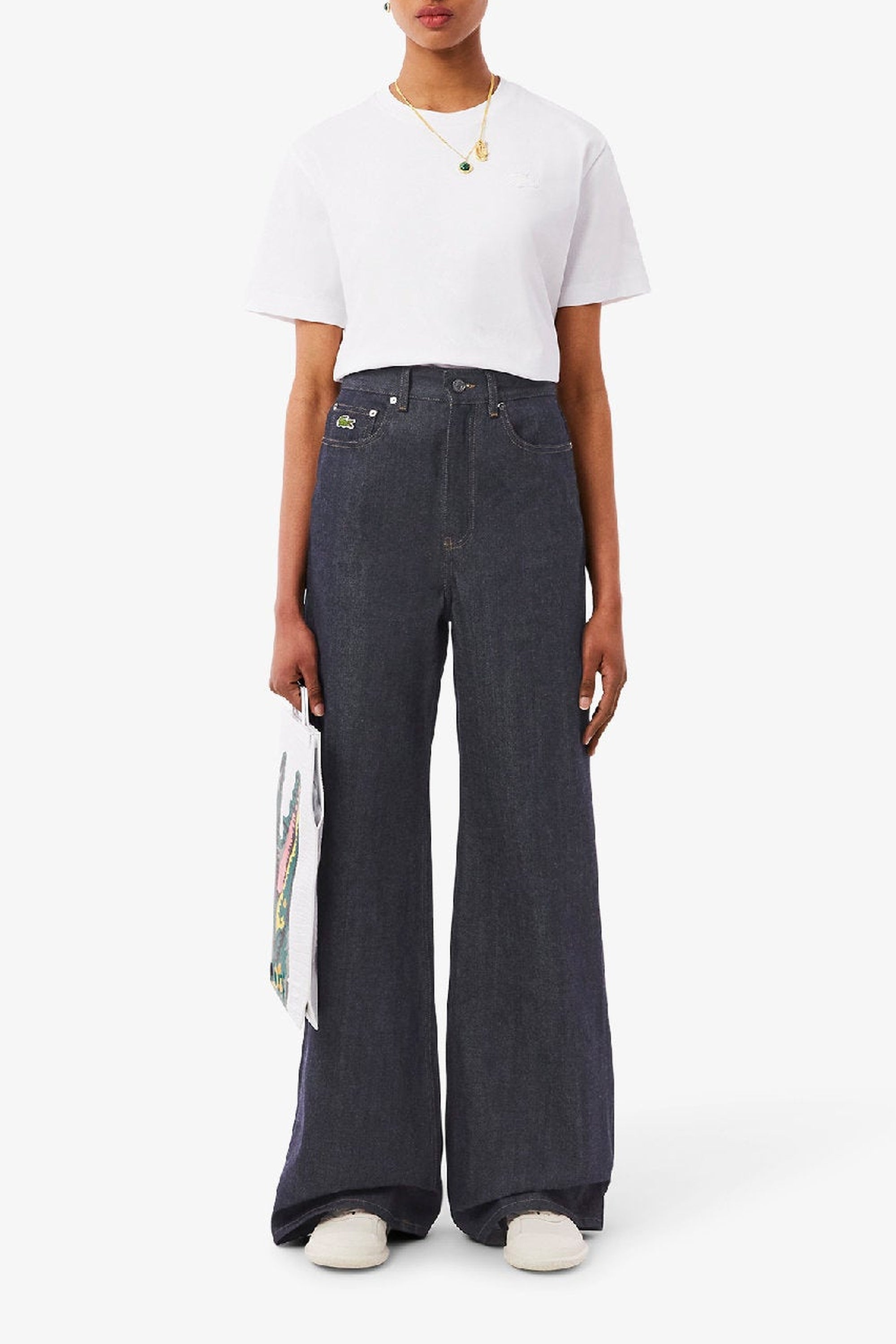 Pantalon large en denim - Washed Rinse