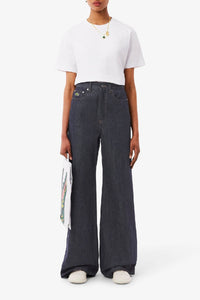 Pantalon large en denim - Washed Rinse