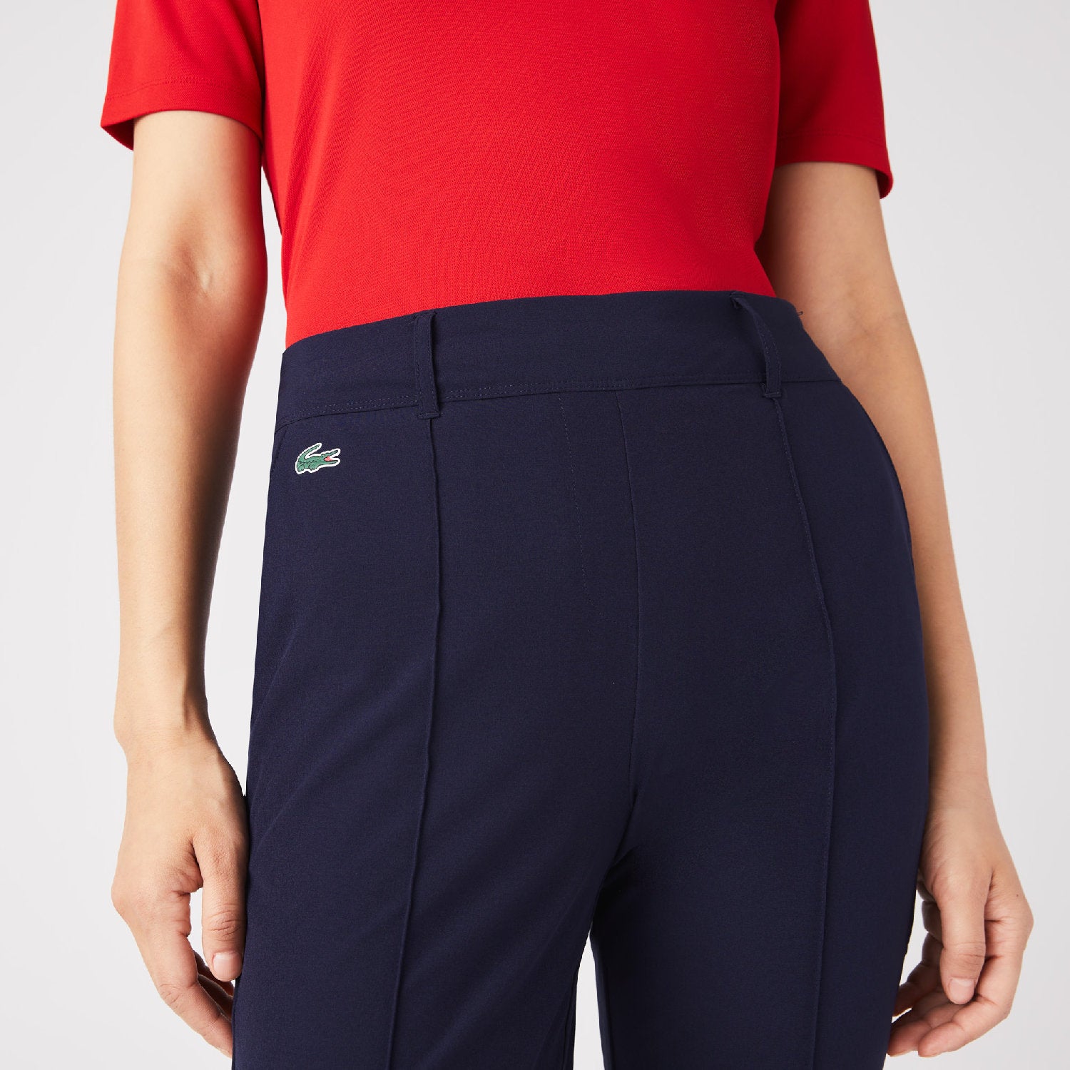 Pantalon ajusté Golf à pinces - Marine