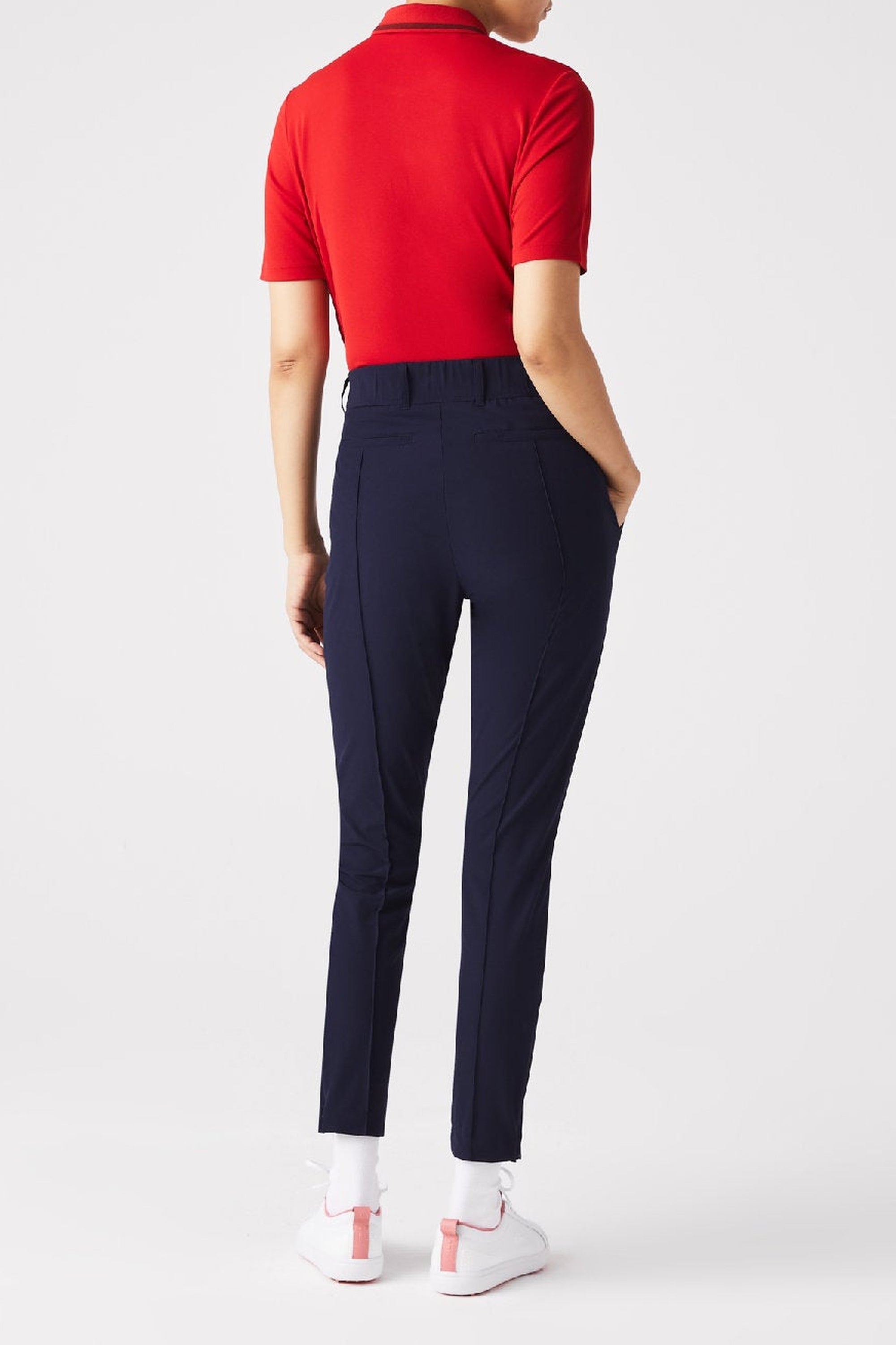 Pantalon ajusté Golf à pinces - Marine
