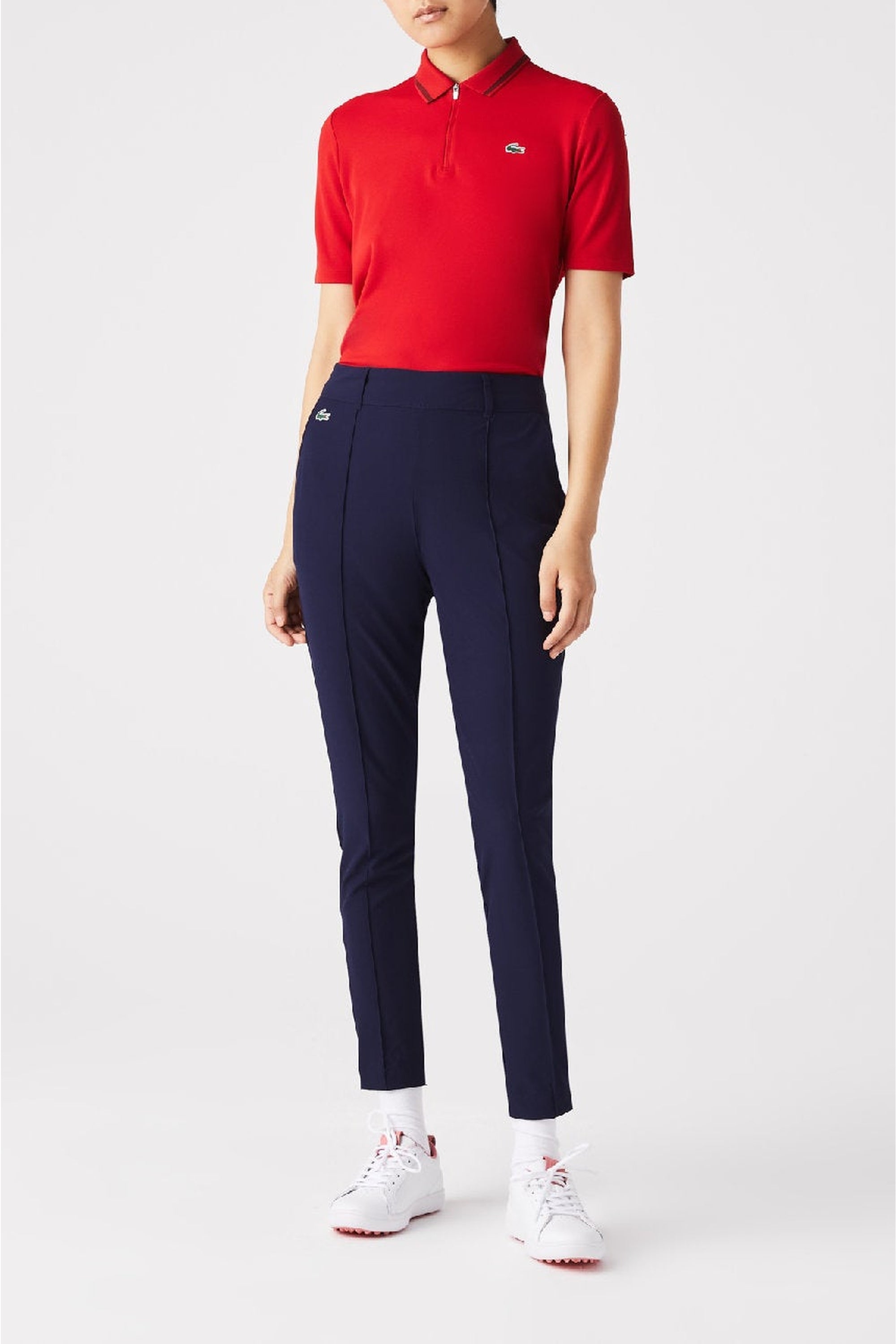 Pantalon ajusté Golf à pinces - Marine