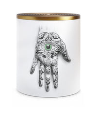 Bougie 3 mèches Apothecary en porcelaine - Mamounia